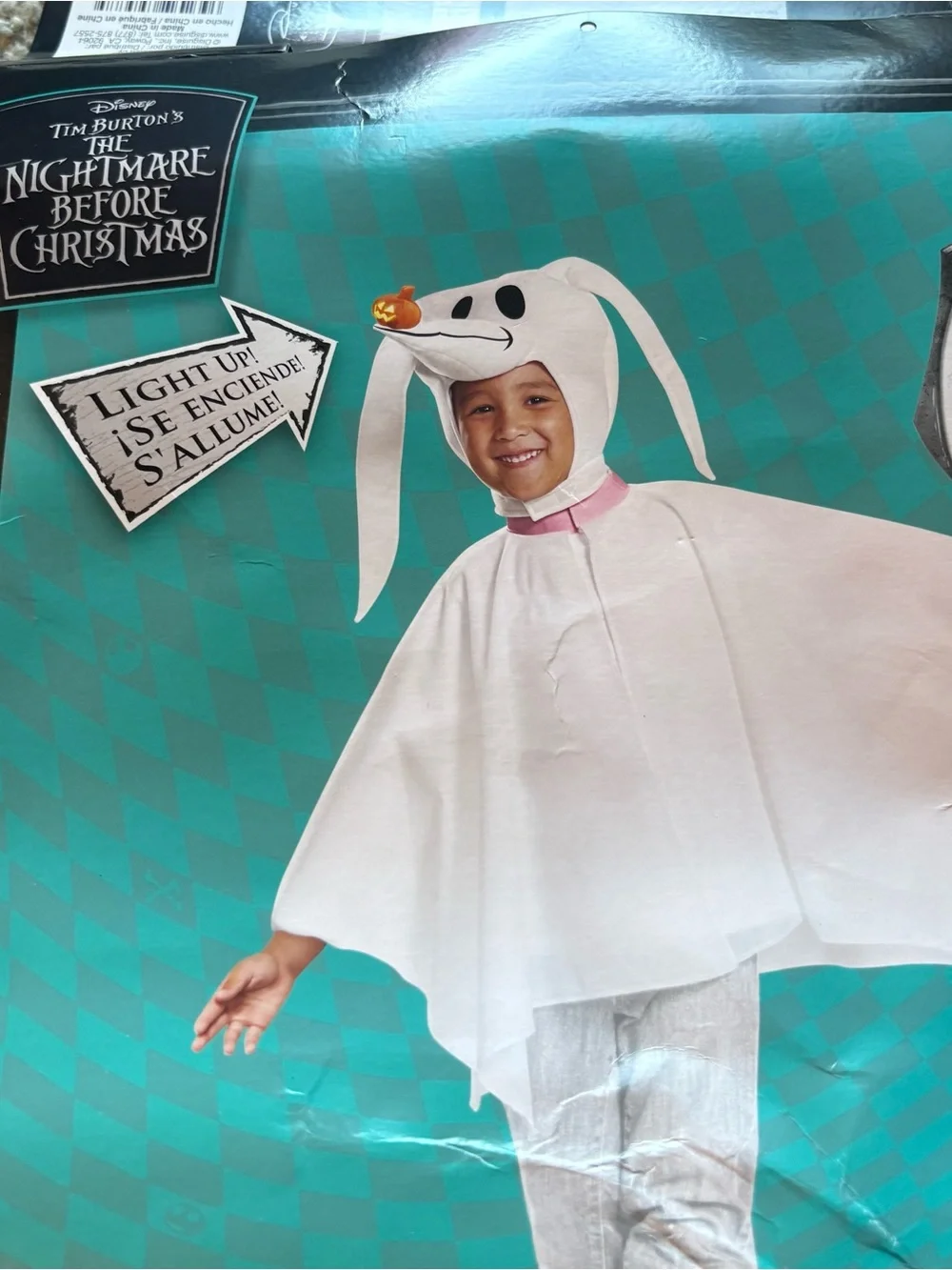 Disney Zero Dog Costume 3T 4T Nightmare Before Christmas Halloween Land World